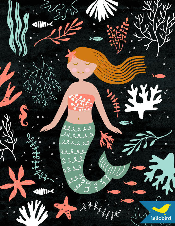 Mermaid by Lellobird