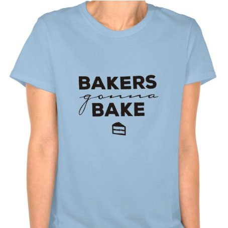 Bakers Gonna Bake tee by Lellobird