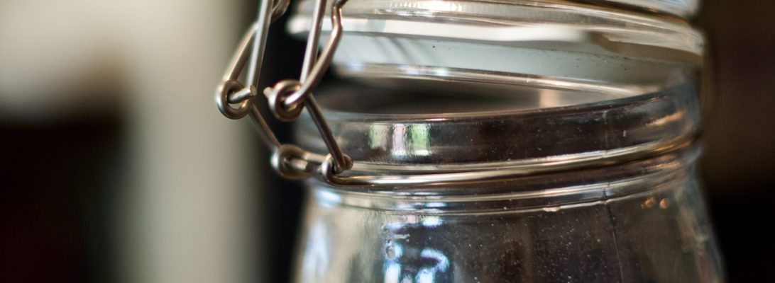 Glass jar photo by Dan Dennis
