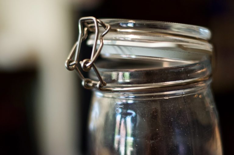 Glass jar photo by Dan Dennis