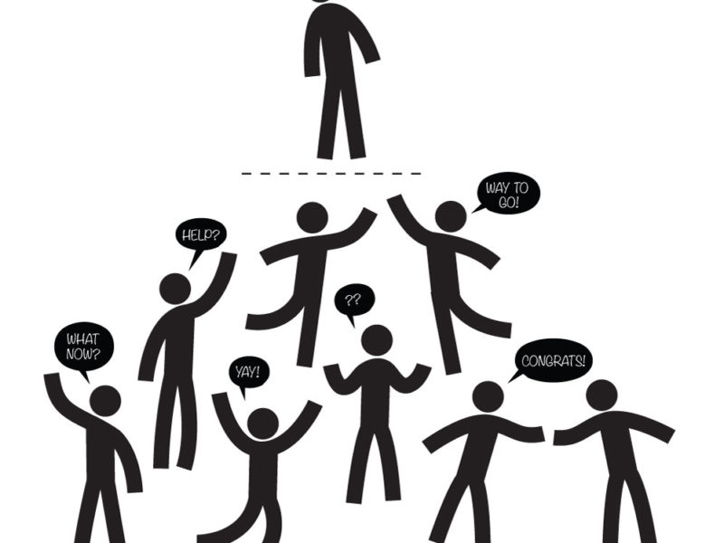The Lonely CEO book illustration by Jeni Paltiel