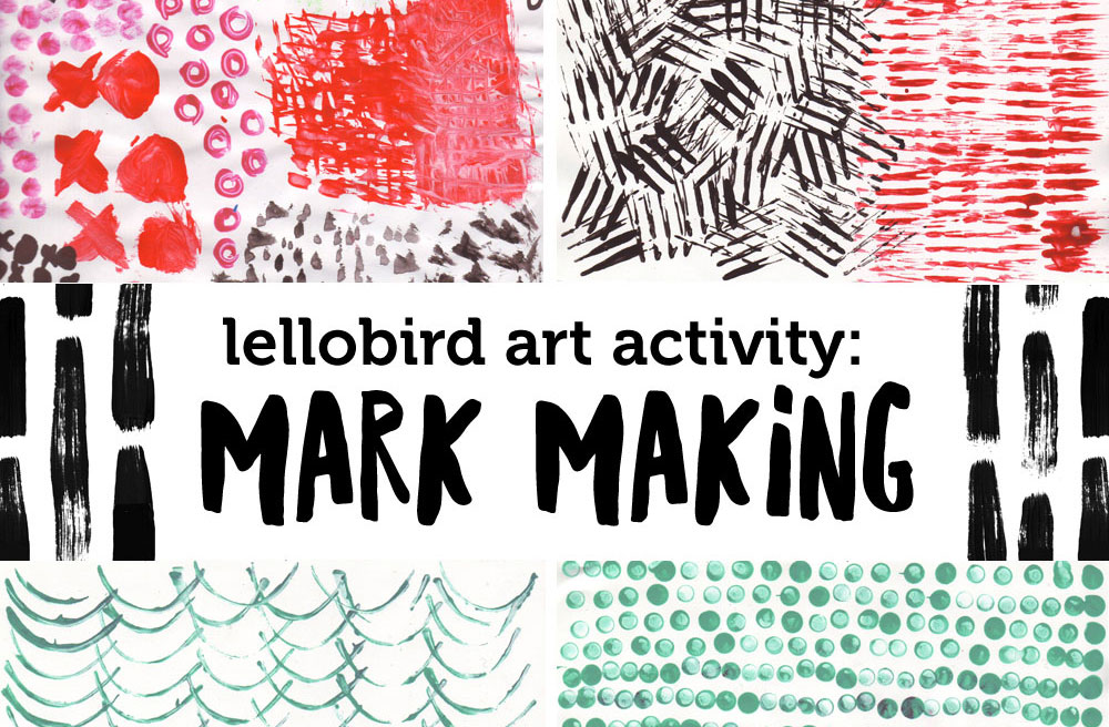 Mark-Making Art Lesson