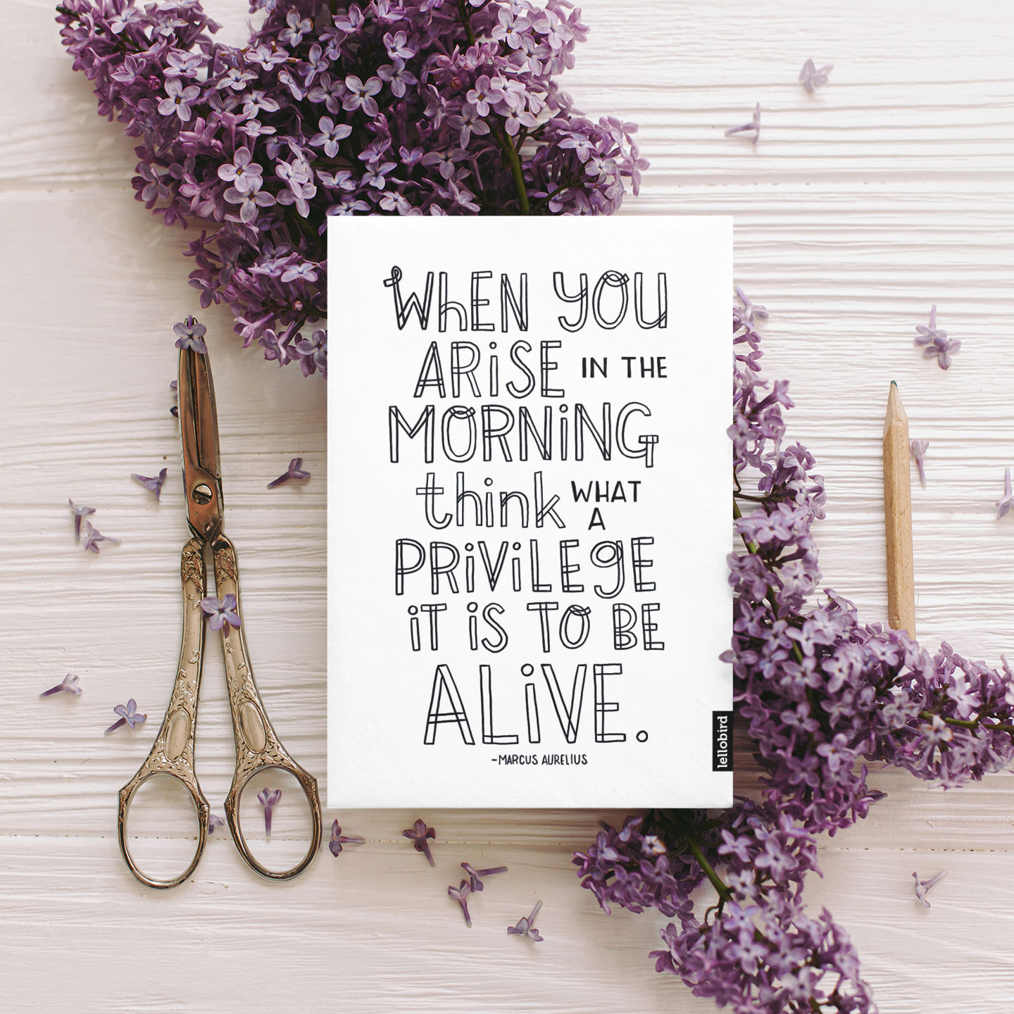Be Alive Card
