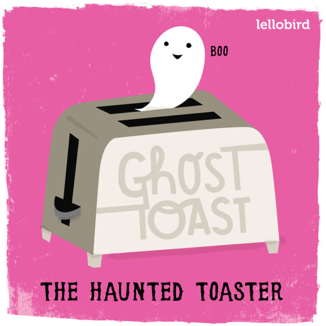 The Haunted Toaster by Lellobird