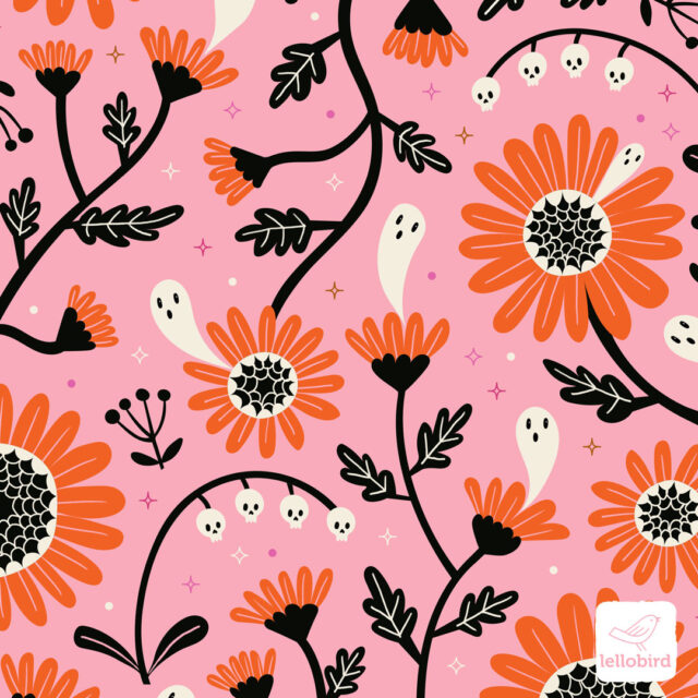 Garden Halloween by Lellobird