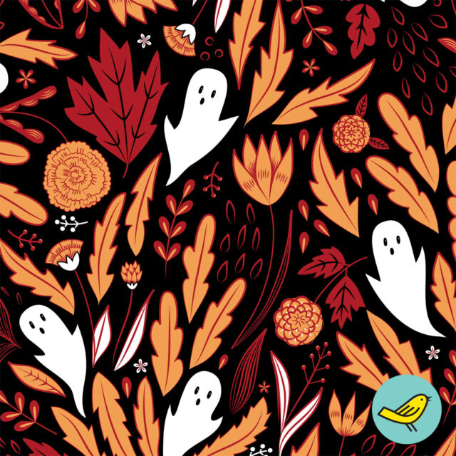 Ghosts in the Garden by Lellobird