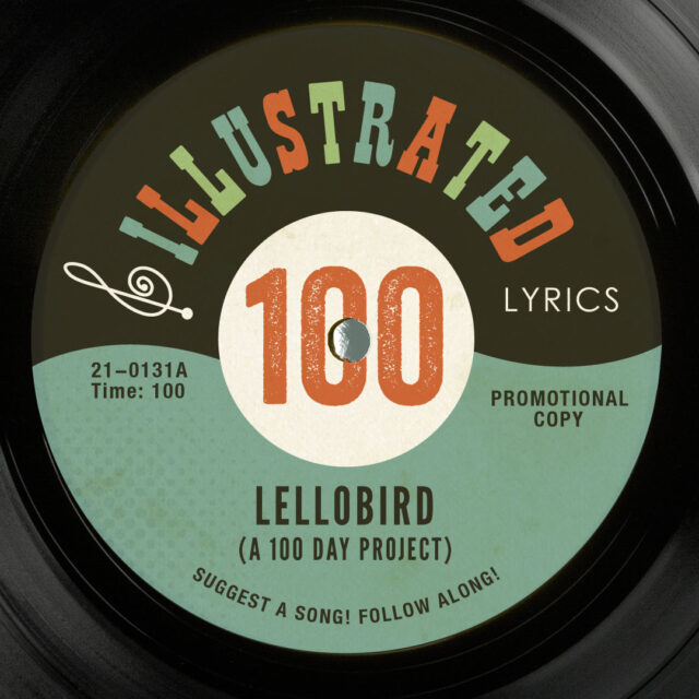 100 Day Project Lyrics Instagram promo