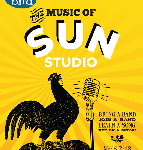 Bird School of Music Sun Studio session flyer