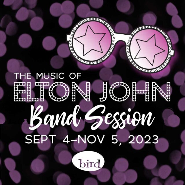 Bird School of Music Elton John session Instagram graphic