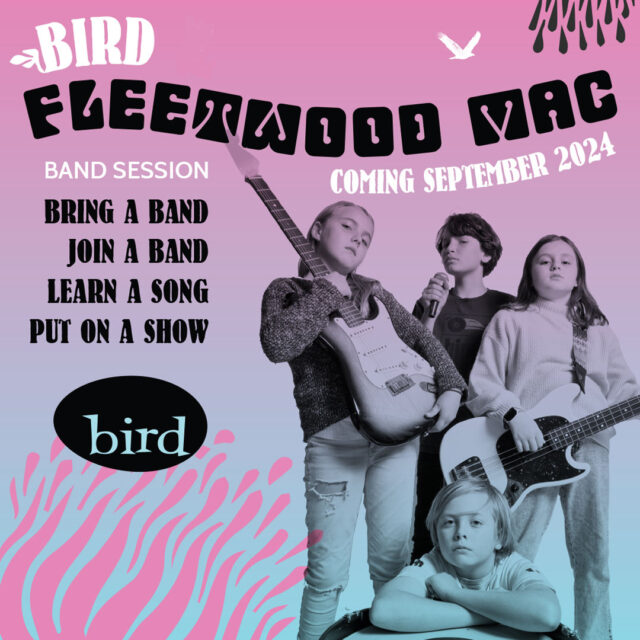 Bird School of Music Fleetwood Mac session Instagram graphic